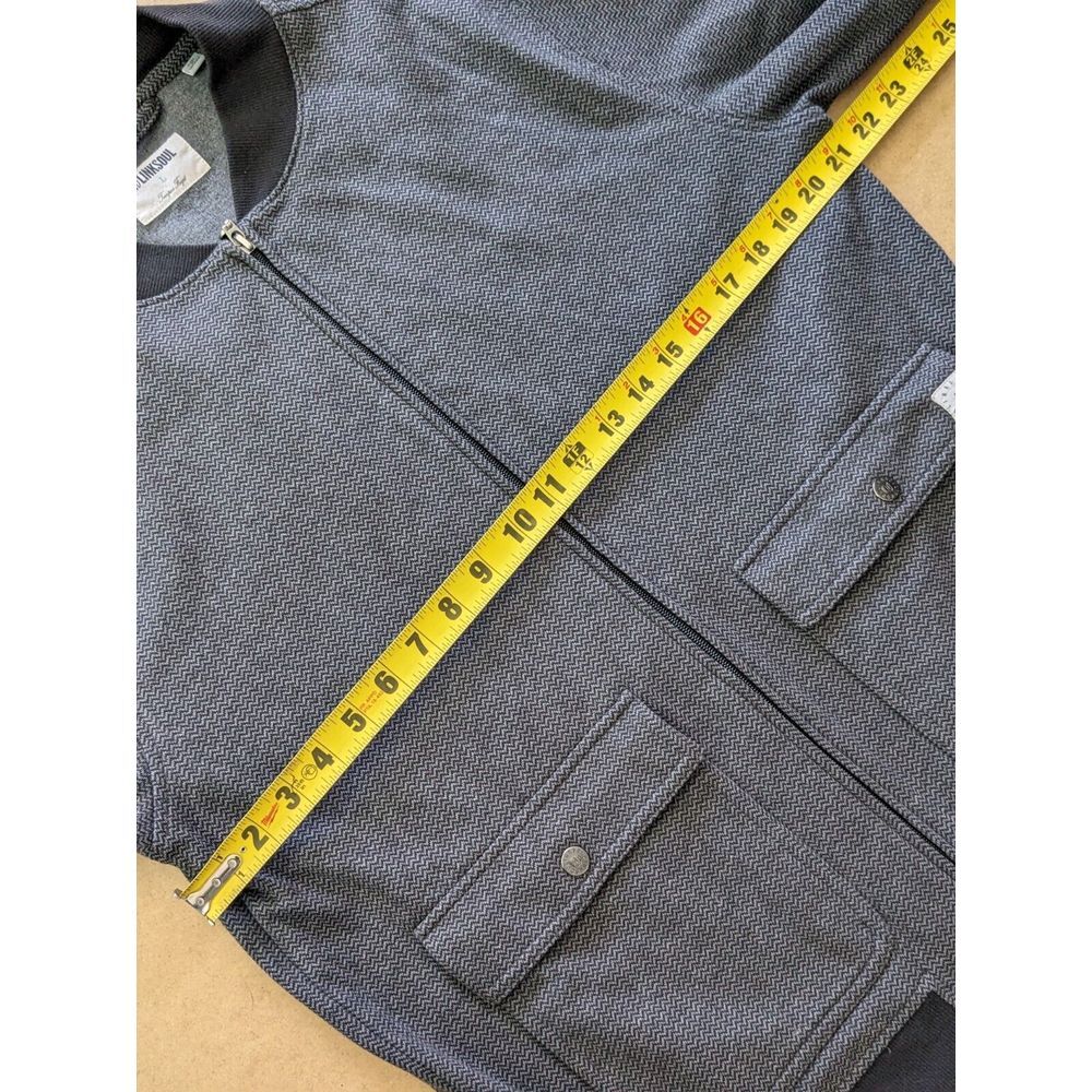 LinkSoul Full Zip Men's Jacket Black/Gray‎ Large - Picture 6 of 8